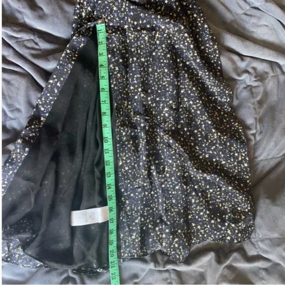 NWT JCREW 100% SILK dress in starry sky print - Picture 4 of 11